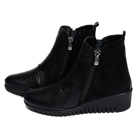 IRONE Noir, Bottines Madory