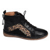MISAR Noir Léopard, Bottillons Madory