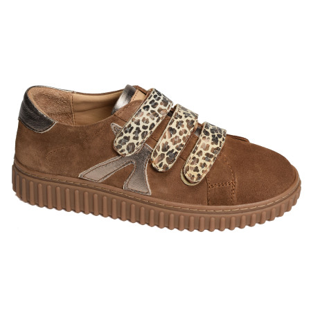 EPACTE Camel Léopard, Sneakers basses K.Mary
