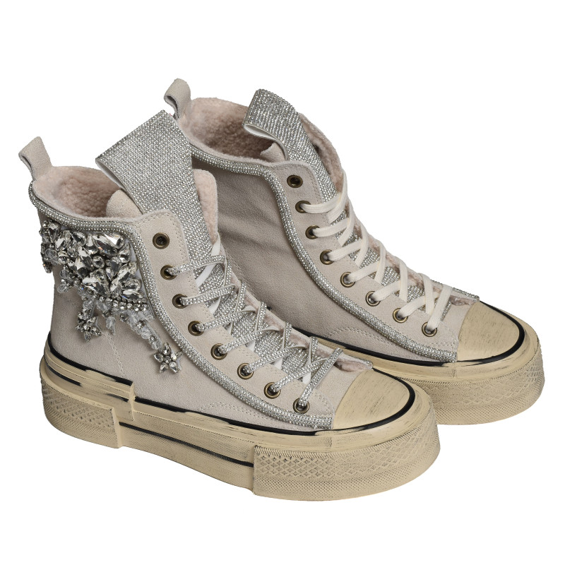 EFD 21C Beige, Baskets montantes Nan-Ku