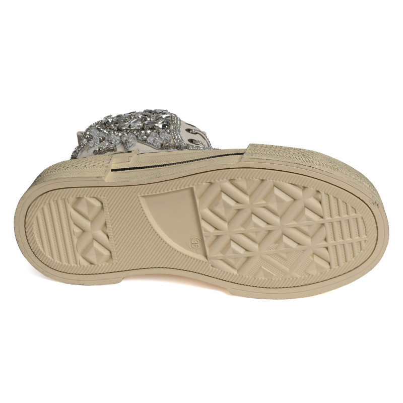EFD 21C Beige, Baskets montantes Nan-Ku
