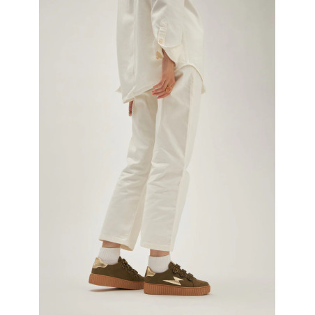 ABY Kaki, Sneakers basses Vanessa Wu