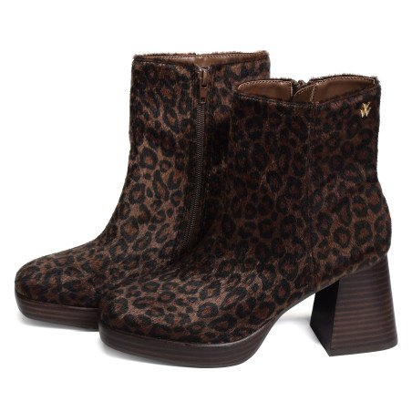 MARINA Léopard, Bottines Vanessa Wu