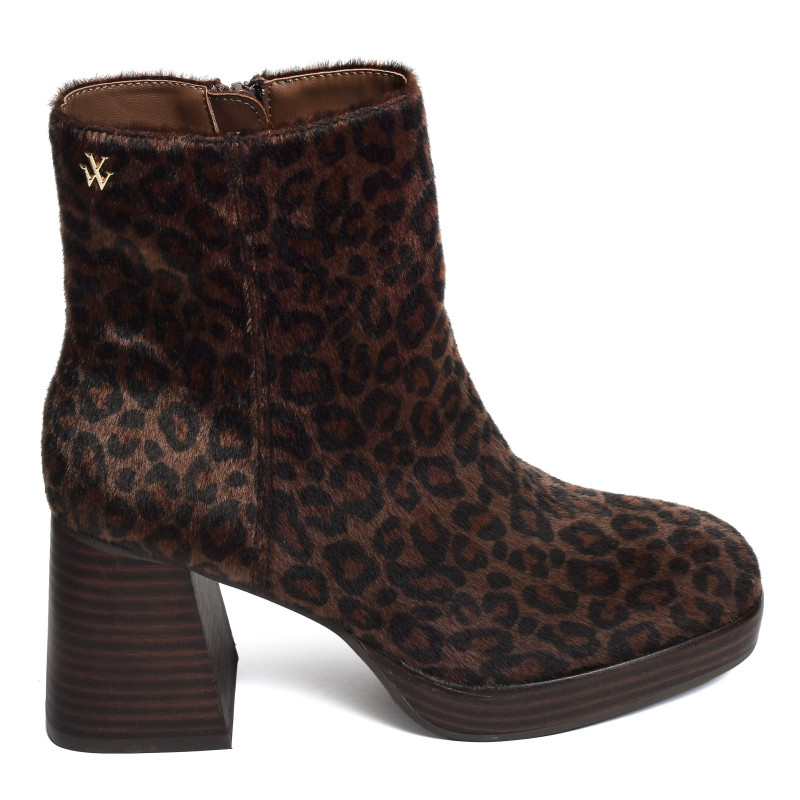 MARINA Léopard, Bottines Vanessa Wu