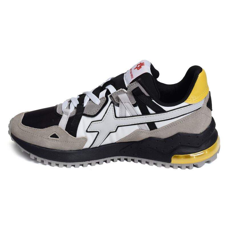 BREEZE M Gris Jaune, Sneakers basses W6yz