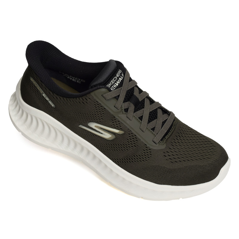 GO WALK NOW PAYTON Kaki, Slip-On Skechers