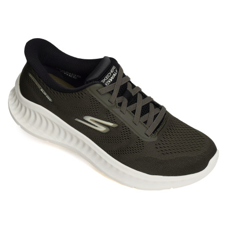 GO WALK NOW PAYTON Kaki, Slip-On Skechers