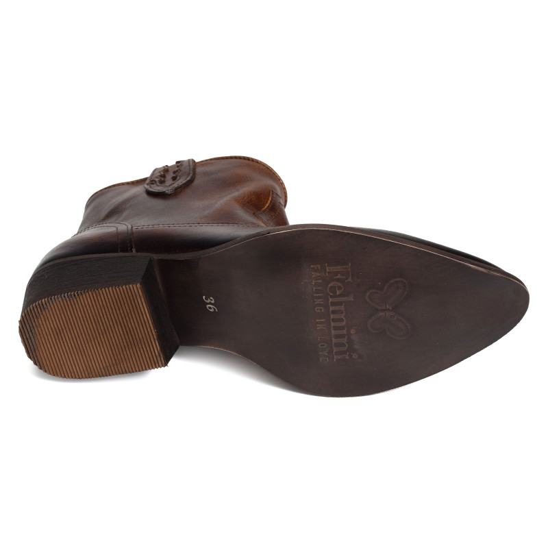 B504 Marron, Santiags  Felmini
