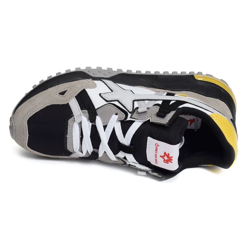 BREEZE M Gris Jaune, Sneakers basses W6yz