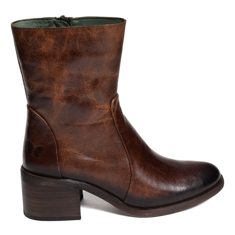 D948 Marron, Bottines Felmini