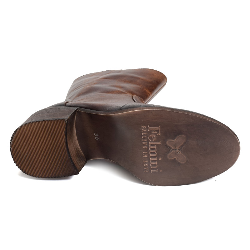 D948 Marron, Bottines Felmini