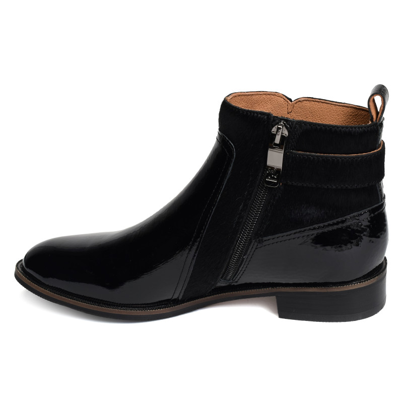 SORMA Verni Noir, Bottines Mam'zelle