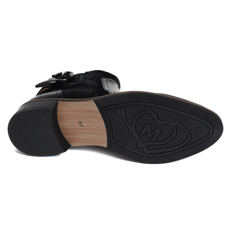 SORMA Verni Noir, Bottines Mam'zelle