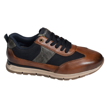 B0507 Marron Marine, Baskets running Rieker