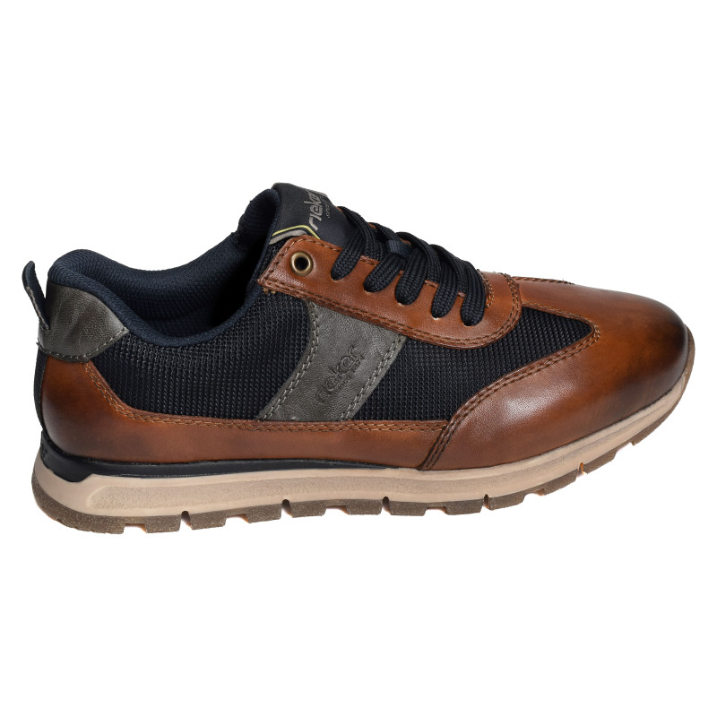 B0507 Marron Marine, Baskets running Rieker
