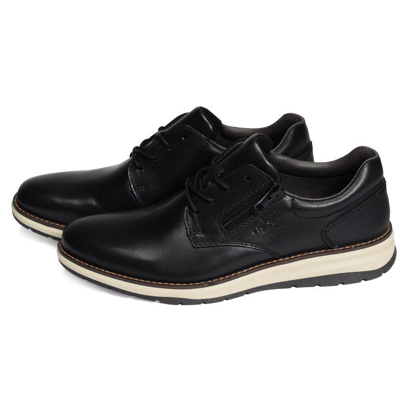 14706 Noir, Chaussures de Ville Rieker