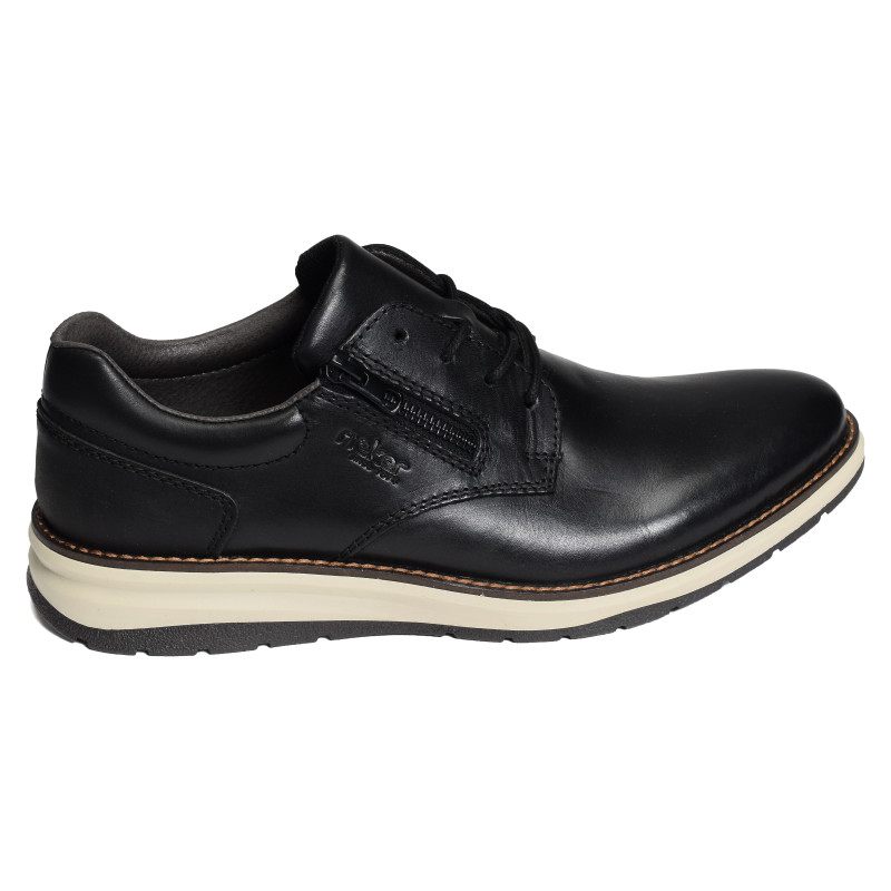 14706 Noir, Chaussures de Ville Rieker