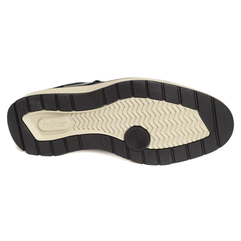 14706 Noir, Chaussures de Ville Rieker