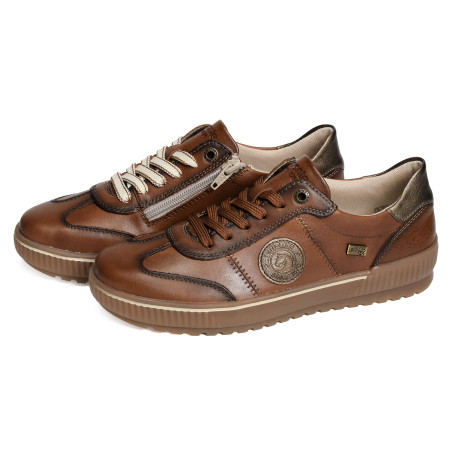 D0702 Marron, Sneakers basses Remonte