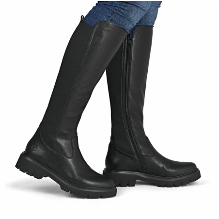 D1W77 Noir, Bottes Remonte