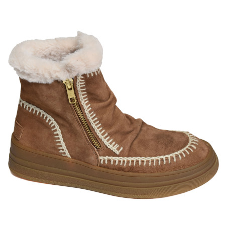 CHILL HI Camel Blanc, Boots Iqônic
