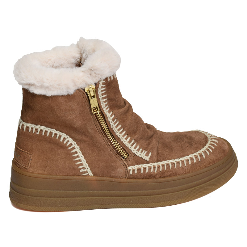 CHILL HI Camel Blanc, Boots Iqônic