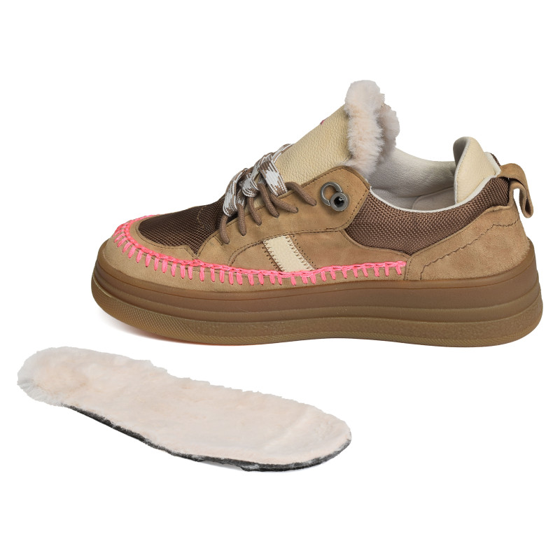 CHILL Camel Rose, Sneakers basses Iqônic
