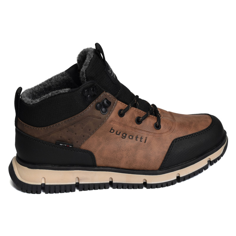 SAMPER AC237 Noir Marron, Boots Bugatti