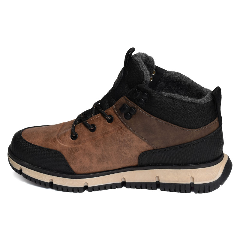 SAMPER AC237 Noir Marron, Boots Bugatti