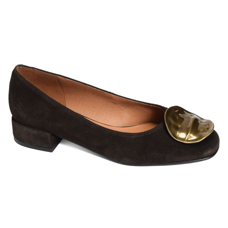 PERLE 25520 Chocolat, Ballerines Angel Alarcón