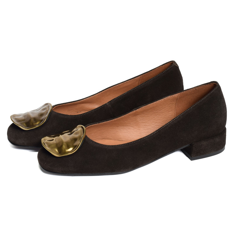 PERLE 25520 Chocolat, Ballerines Angel Alarcón