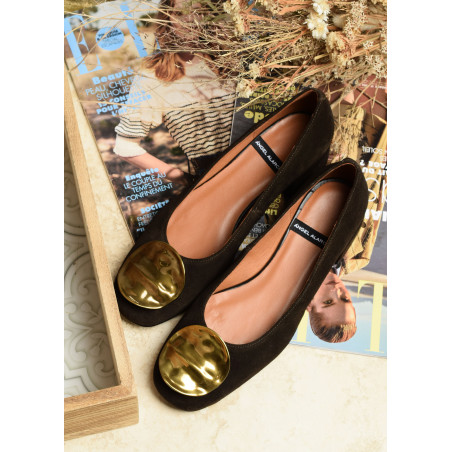 PERLE 25520 Chocolat, Ballerines Angel Alarcón