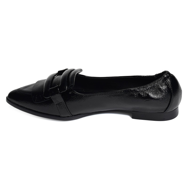 KENDRA 01 Verni Noir, Ballerines Regarde le Ciel