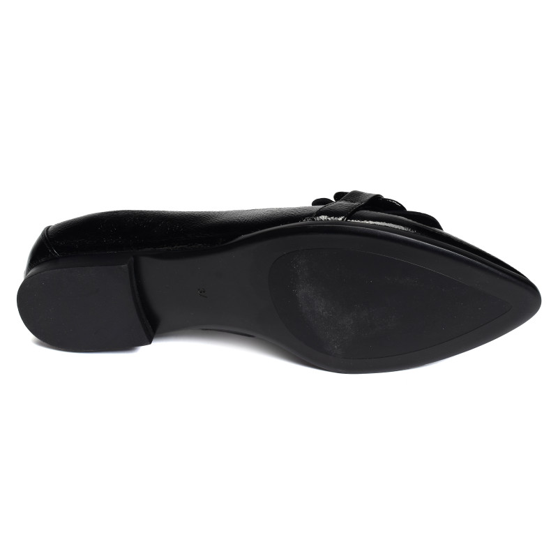 KENDRA 01 Verni Noir, Ballerines Regarde le Ciel