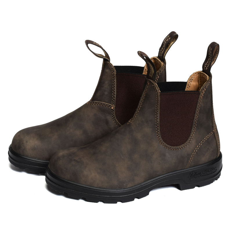 585 Marron, Chelsea boots Blundstone