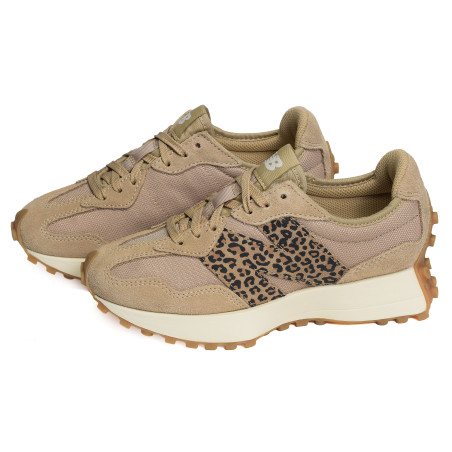 WS327 Beige Léopard, Baskets running New Balance