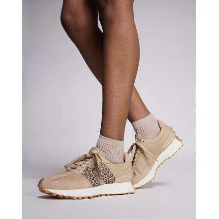 WS327 Beige Léopard, Baskets running New Balance