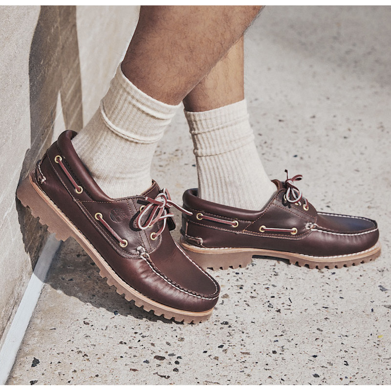3 EYE CLASSIC LUG Marron, Bateaux Timberland