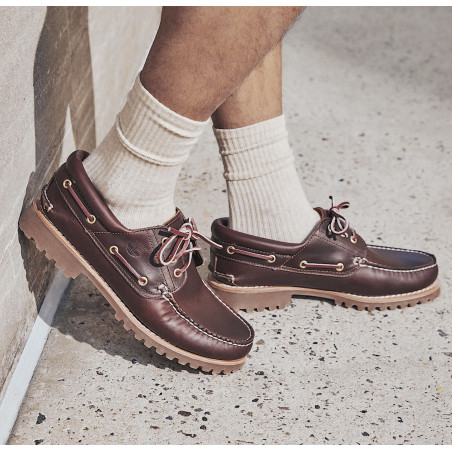 3 EYE CLASSIC LUG Marron, Bateaux Timberland