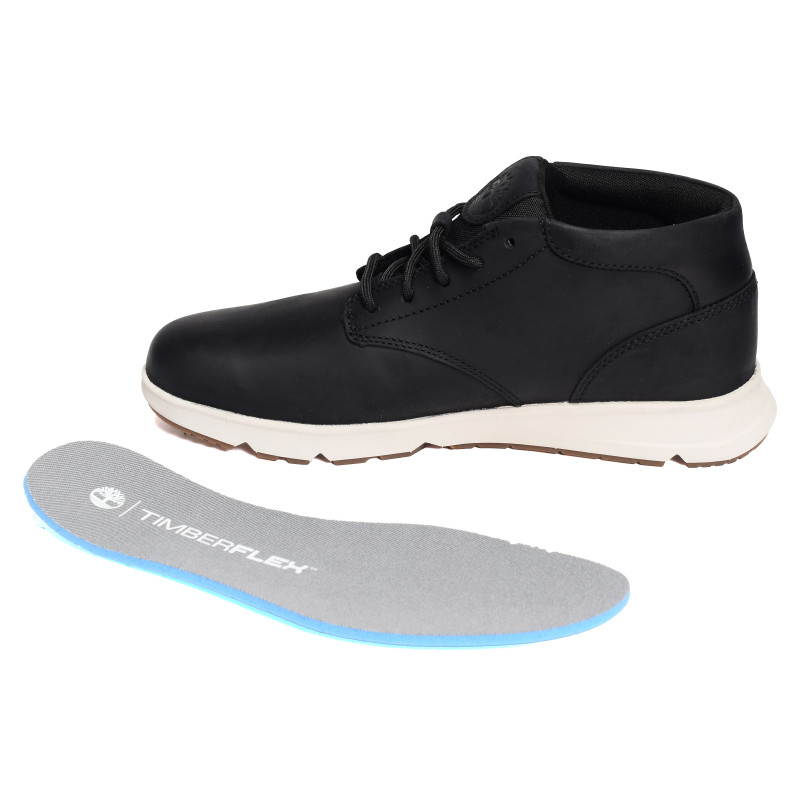 PARKER STREET MID Noir, Baskets montantes Timberland