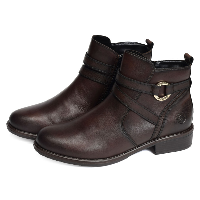 D0F77 Chocolat, Bottines Remonte