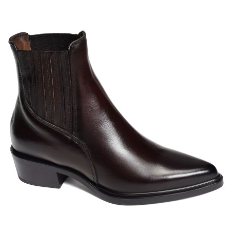 L89201 Marron, Santiags  MJUS