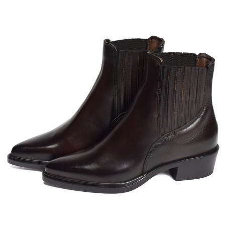 L89201 Marron, Santiags  MJUS
