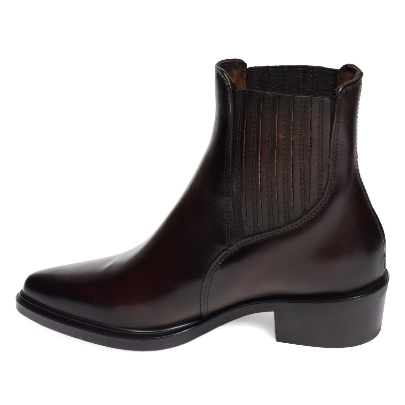 L89201 Marron, Santiags  MJUS