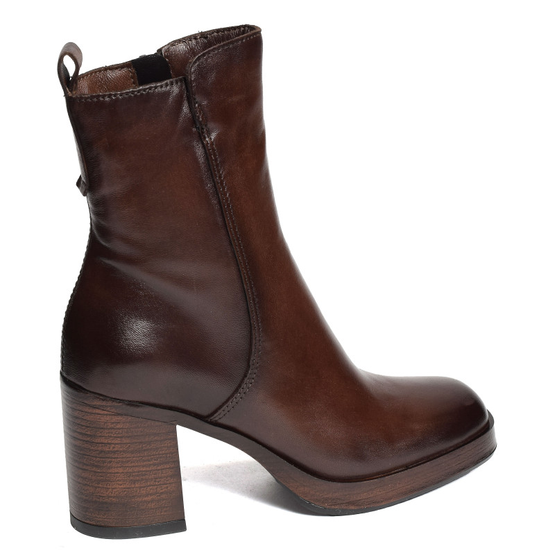 P96212 Chocolat, Bottines MJUS