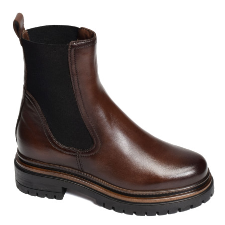 T60204 Chocolat, Chelsea boots MJUS
