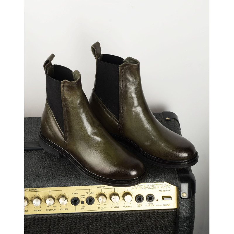 T81223 Kaki, Chelsea boots MJUS