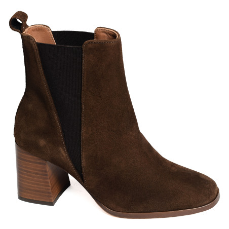 SIXTINE Marron, Chelsea boots Maison Toufet
