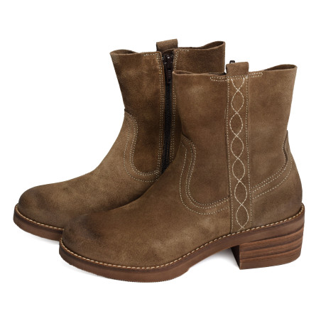 LAZARO Taupe, Bottines MKD
