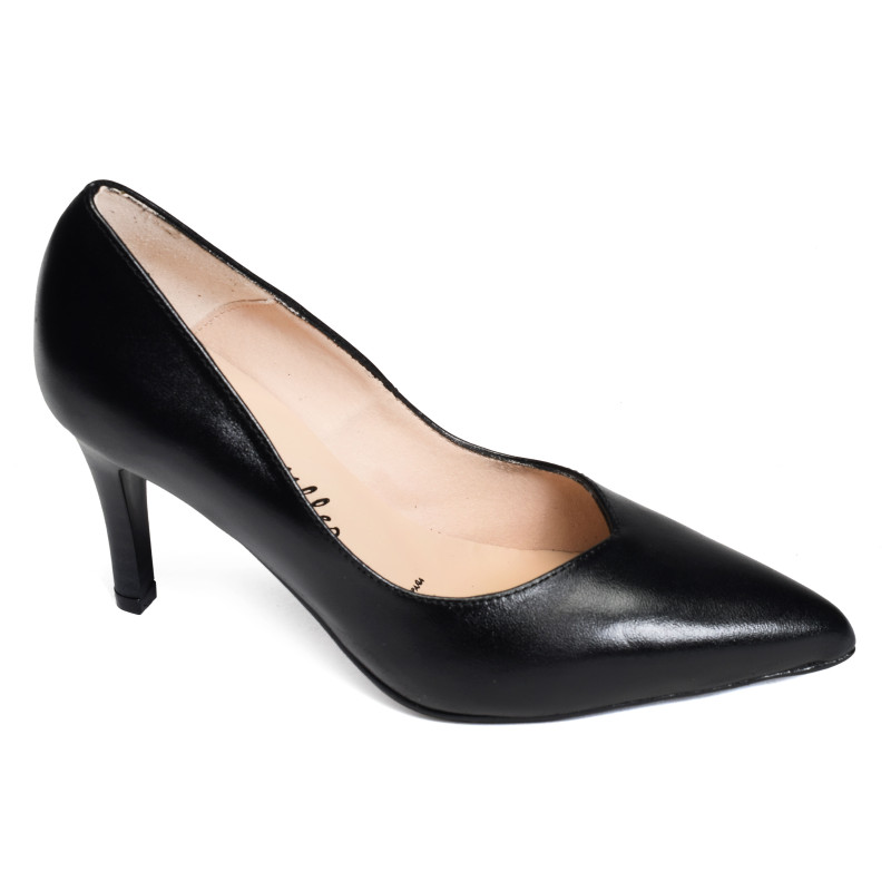 5530 Noir, Escarpins à bout pointu Patricia Miller